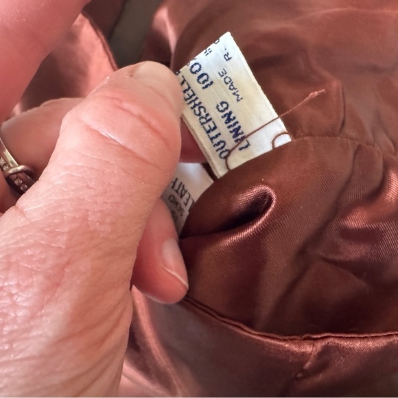 Vintage Berman’s The Leather Experts Brown Leather Vest size 14 - Picture 12 of 15